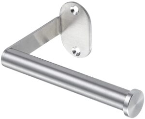 vinobbi modern toilet paper holder for bathroom, wall-mounted stainless steel 304 satin brushed