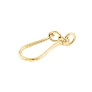 14K Gold Shepherds Hook, Gold Shepherds, 14K Shepherd Earwires, Gold Enhancer Charm Holder, Gold Shepherd Pendant, Gold Charm Enhancer