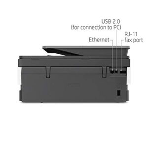 HP OfficeJet Pro 8035e Wireless Color All-in-One Printer (Basalt) with up to 12 Months Instant Ink (Renewed Premium)