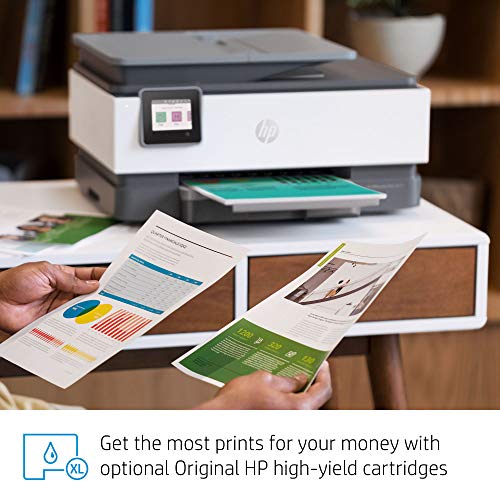 HP OfficeJet Pro 8035e Wireless Color All-in-One Printer (Basalt) with up to 12 Months Instant Ink (Renewed Premium)