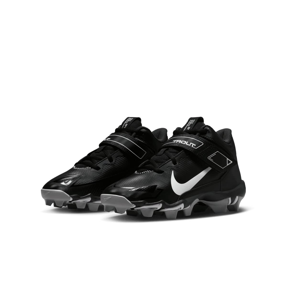 Nike Youth Force Trout 8 Keystone Rubber Molded Baseball Cleats