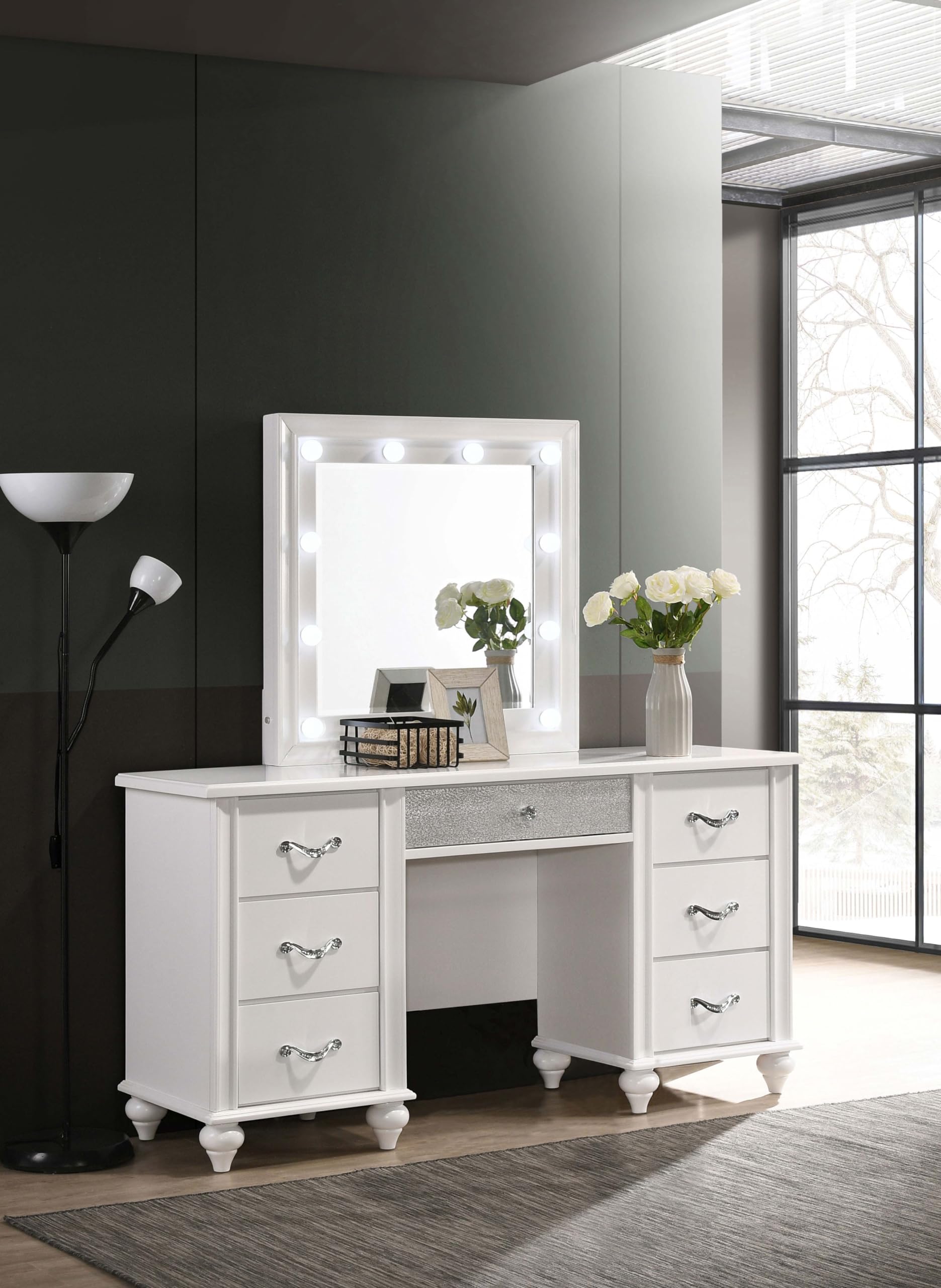 Coaster Home Furnishings Vanity Table & Mirror