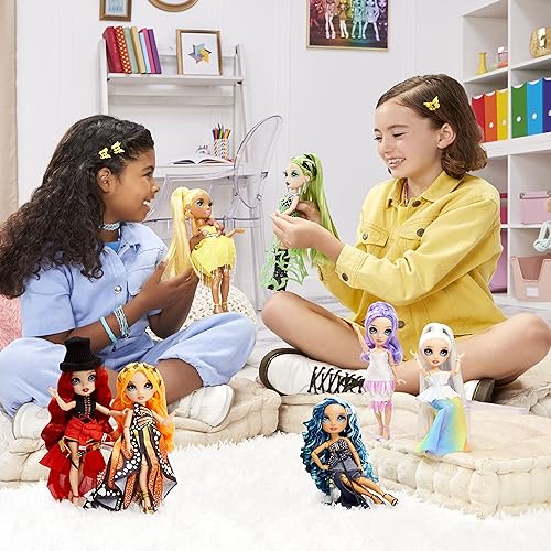 Rainbow High Fantastic Fashion Amaya Raine – Rainbow 11” Fashion Doll and Playset with 2 complete doll outfits, and fashion play Accessories, Great Gift for Kids 4-12 Years Old