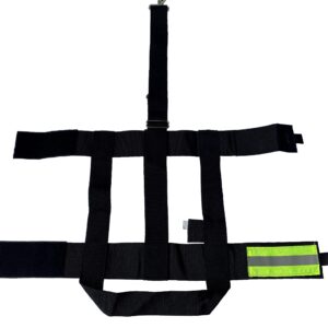 line2design warercan harness adjustable carry straps - black