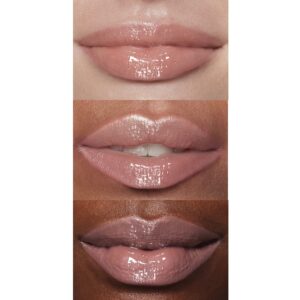 e.l.f. Lip Lacquer, Nourishing, Non-Sticky Ultra-Shine Lip Gloss With Sheer Color, Infused With Vitamins A & E, Vegan & Cruelty-Free, Whisper Pink