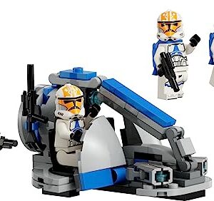 LEGO Star Wars 332nd Ahsoka’s Clone Trooper Battle Pack 75359 Building Toy Set with 4 Star Wars Figures Including Clone Captain Vaughn, Star Wars Toy for Kids Ages 6-8 or any Fan of The Clone Wars