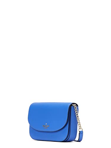 Kate Spade Kristi Leather Crossbody (Iris blue)