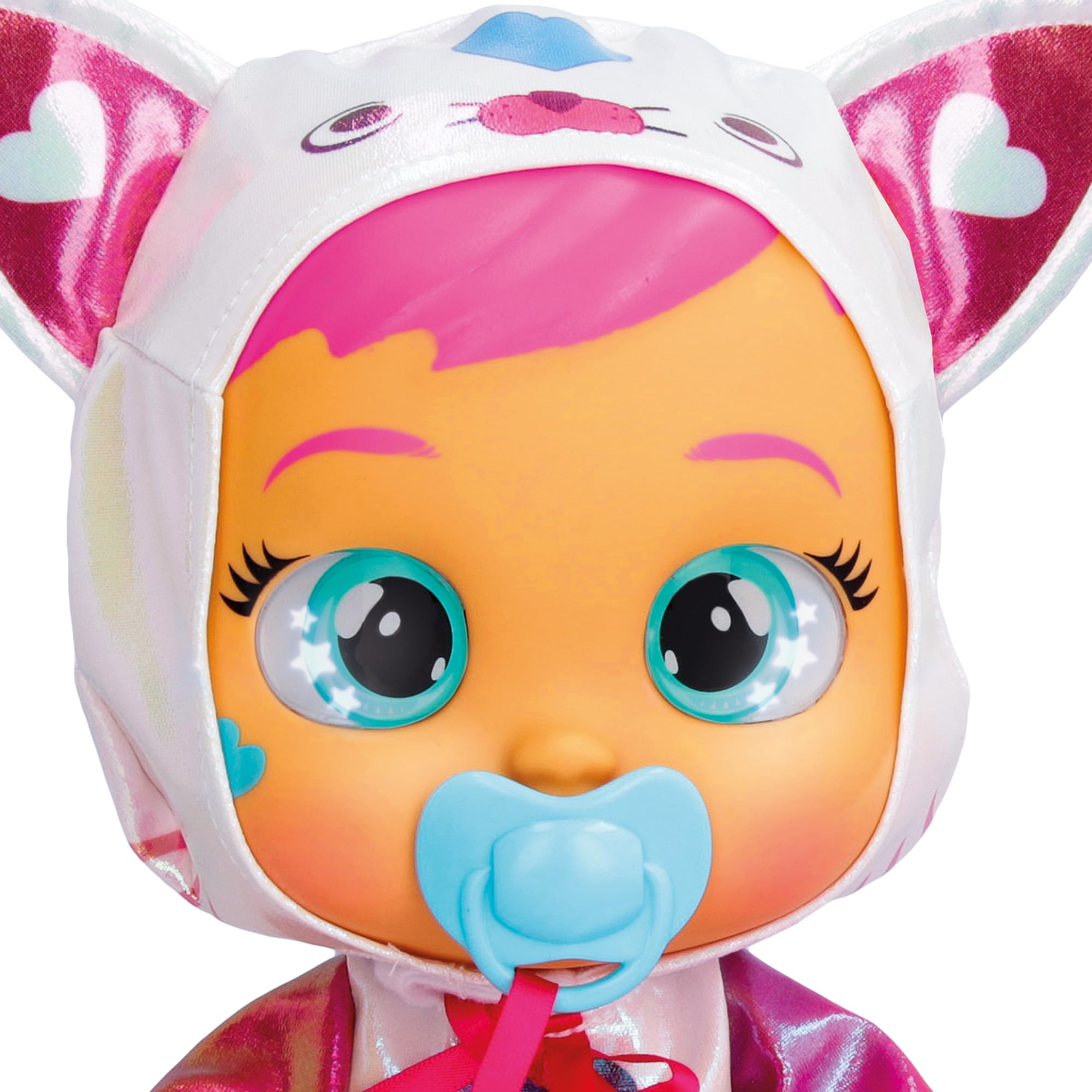 Cry Babies Stars Singing Daisy - 12'' Singing Baby Doll | Plays 15+ Realistic Baby Sounds, Multicolor