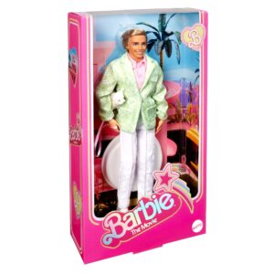 Barbie ''Sugar's Daddy'' Ken Doll in Pastel Suit with Dog - Limited Edition The Movie Doll (Exclusive), HPK06