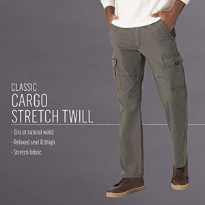 Wrangler Authentics Men's Relaxed Fit Stretch Cargo Pant, Kangaroo