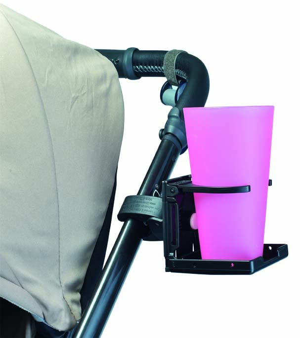 Freedom Easy to use Wheelchair/Walker Folding Cup Holder with Easy Universal Clamp