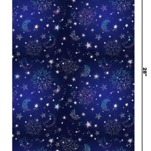 Titiweet Galaxy Wrapping Paper,Birthday Wrapping Paper for Men Women, 12 Sheets Constellation Wrapping Paper for Birthday Wedding Christmas, 20x28 Inches Per Sheet (Galaxy Constellation(12 sheets))