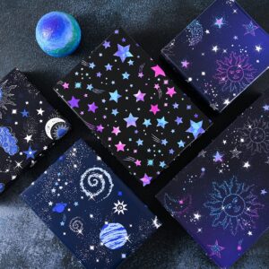 Titiweet Galaxy Wrapping Paper,Birthday Wrapping Paper for Men Women, 12 Sheets Constellation Wrapping Paper for Birthday Wedding Christmas, 20x28 Inches Per Sheet (Galaxy Constellation(12 sheets))