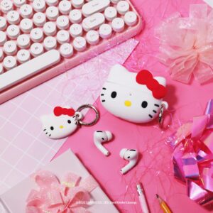 iFace AirPods Pro 2 Case [Hello Kitty and Friends] - Cute Silicone Protective Cover [Carabiner Included] [Wireless Charging Compatible] – Hello Kitty