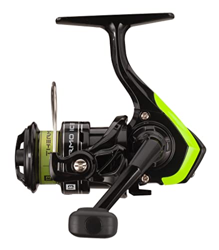 13 FISHING - Thermo Ice - Ice Fishing Spinning Reel - TI4-CP, Black