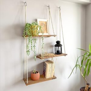 hanging shelves for wall shelves for plant shelf indoor wall shelf hanging plant shelf floating shelves for wall shelf for bedroom decorative wall shelves window shelf macrame shelf for living room