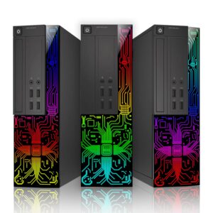 Dell Gaming OptiPlex Desktop RGB Computer PC | Intel Core i5 | AMD RX 550 4GB GDDR5 | 16GB RAM 512GB SSD | RGB Gaming Keyboard & Mouse WiFi | Windows 10 HDMI (Renewed)