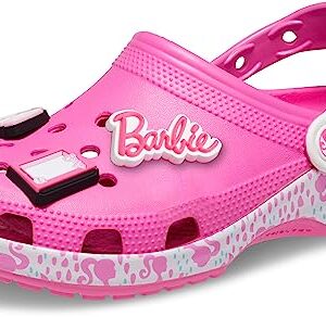 Crocs Unisex Barbie Classic Clogs, Electric Pink, Numeric_10 US Men