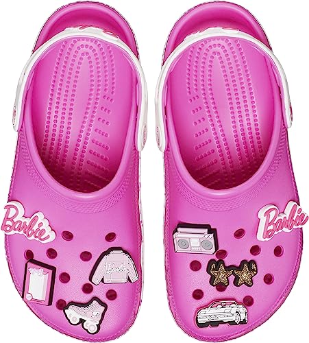 Crocs Unisex Barbie Classic Clogs, Electric Pink, Numeric_10 US Men