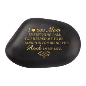 kaayee gifts for mom mothers day, christmas retirement valentine's day birthday gifts for mom from daughter son, to my mom gifts engraved rocks