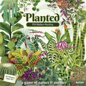 Planted Game by Phil Walker-Harding - Buffalo Games - Collect and nurture your houseplants.- Adult game night - Deck building game