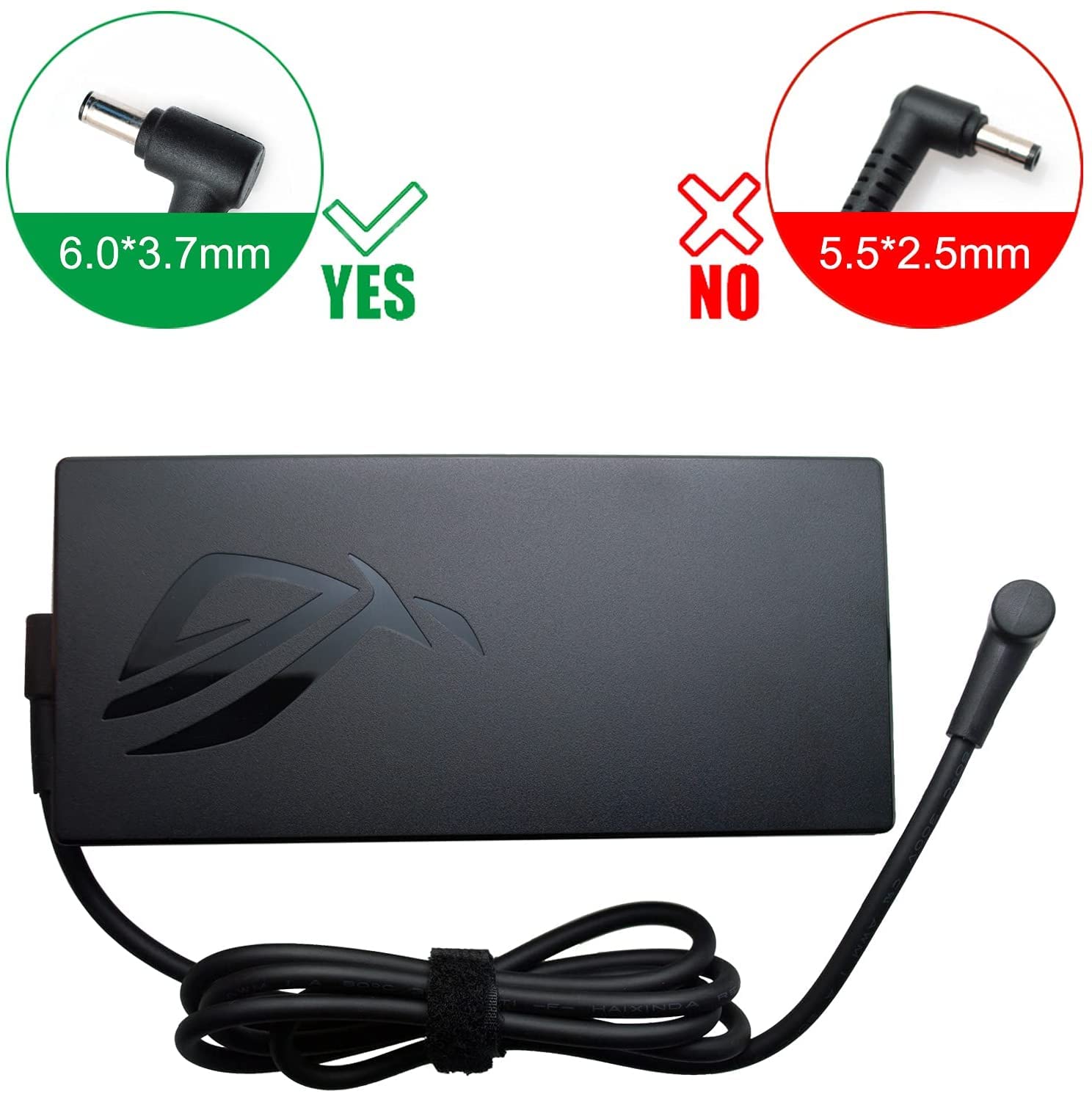 180W AC Adapter Fit for Asus Gaming Laptop ROG Zephyrus G GA502 TUF FX705D FX705DD FX705DT FX505D FX505DD FX505D FX505DD FX505DT FX505DU FX505DY FX505G FX505GT FX505 Power Supply Charger