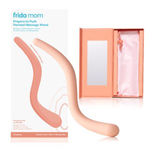 frida mom prepare-to-push perineal massage wand, labor and delivery essentials for labor prep