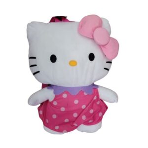 fast forward hello kitty plush backpack with dress and dot