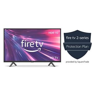 amazon fire tv 32" 2-series 720p hd smart tv + 4-year protection plan