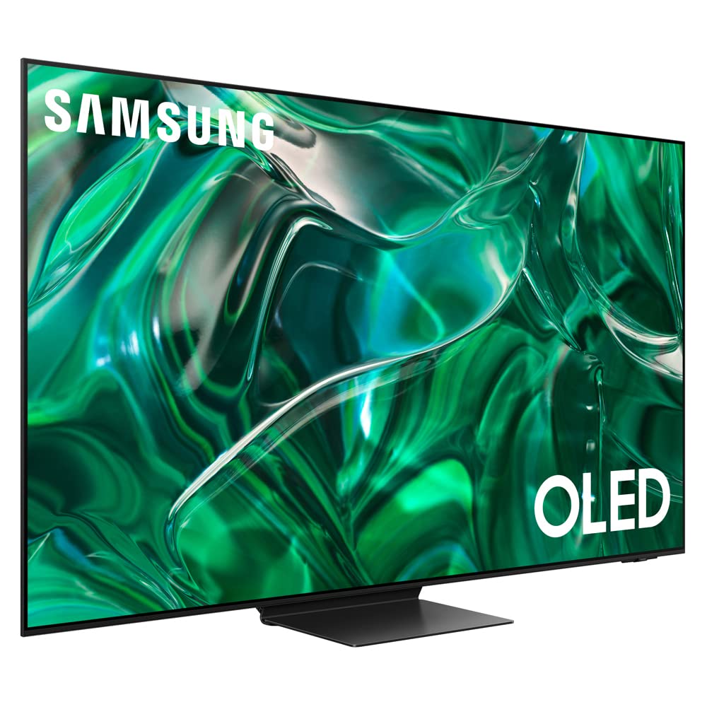 SAMSUNG QN77S95CA 77 inch HDR Quantum Dot OLED Smart TV Bundle with 1 YR CPS Enhanced Protection Pack (2023 Model)