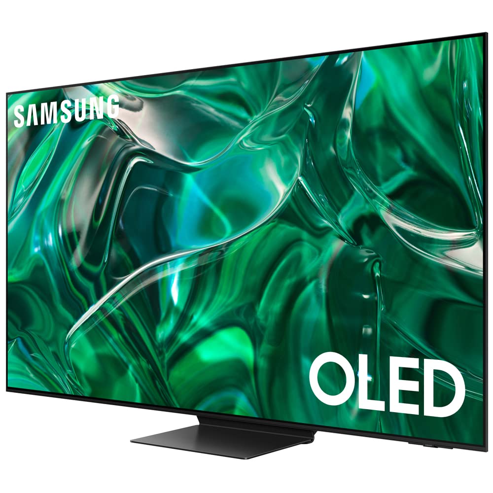 SAMSUNG QN77S95CA 77 inch HDR Quantum Dot OLED Smart TV Bundle with 1 YR CPS Enhanced Protection Pack (2023 Model)