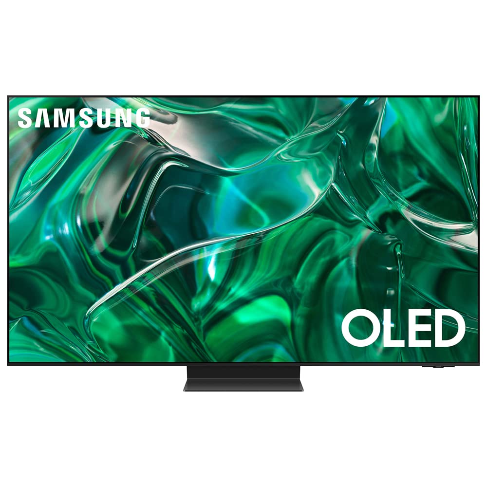 SAMSUNG QN77S95CA 77 inch HDR Quantum Dot OLED Smart TV Bundle with 1 YR CPS Enhanced Protection Pack (2023 Model)