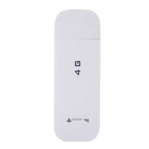 4G LTE USB Modem Dongle, Pocket Mobile Hotspot Router, Network Adapter, with SIM Card Slot, 150Mbps High Speed, 10 Users Sharing, for Car Outdoor