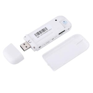 4G LTE USB Modem Dongle, Pocket Mobile Hotspot Router, Network Adapter, with SIM Card Slot, 150Mbps High Speed, 10 Users Sharing, for Car Outdoor