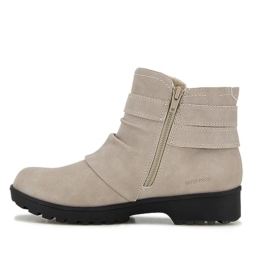 JBU by Jambu Women's Betsy Waterproof Ankle Boot, Taupe, 9