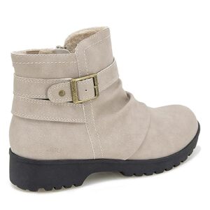 JBU by Jambu Women's Betsy Waterproof Ankle Boot, Taupe, 9