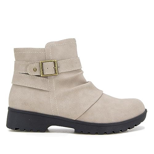 JBU by Jambu Women's Betsy Waterproof Ankle Boot, Taupe, 9