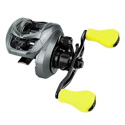 KastKing Skeet Reese Icon Baitcasting Reel,7oz Aluminum Frame Fishing Reel, 7.2:1 Gear Ratio, Left Handed