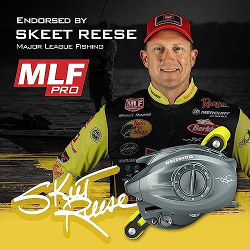 KastKing Skeet Reese Icon Baitcasting Reel,7oz Aluminum Frame Fishing Reel, 7.2:1 Gear Ratio, Left Handed