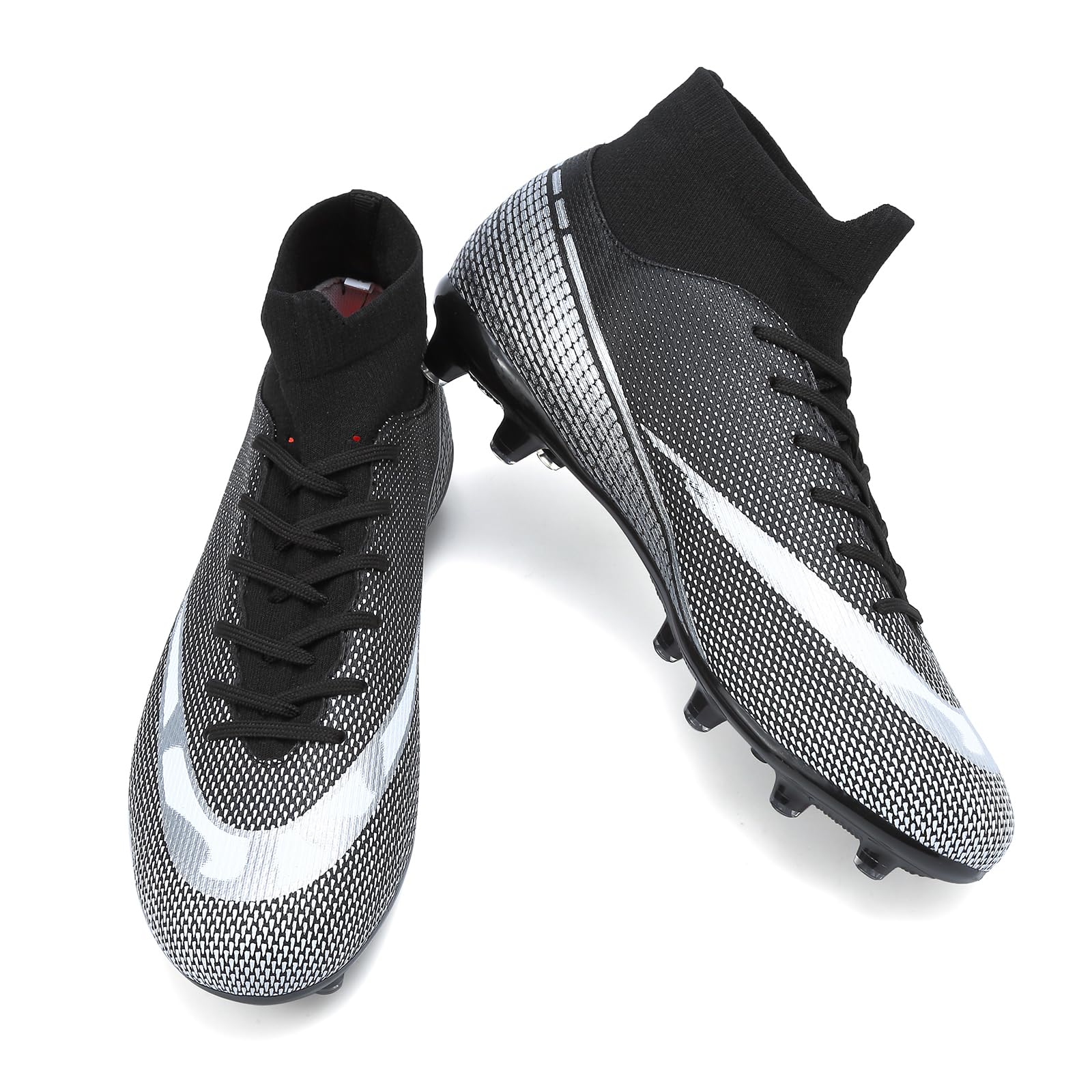 Soccer Cleats Men Football Cleats Women Tacos De Futbol Para Hombre Men's Team Sports Shoes Training Outdoor Turf Soccer Shoes for Big Boy High Top Cleats Men Football Shoes Football Training AG/FG