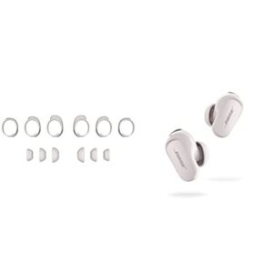 bose quietcomfort earbuds ii, soapstone eartip pack, soapstone