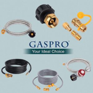 GASPRO Propane to Natural Gas Conversion Kit, Fit for Blackstone 28'' & 36'' Griddles, Tailgater, Rangetop Combo & Single Burner Rec Stove, 3/8" Quick Connect & 12FT Hose