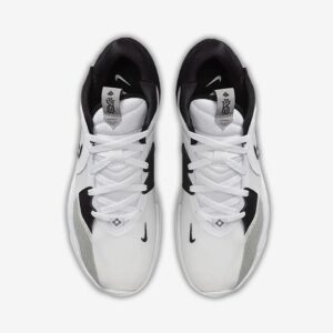 Nike Kyrie 5 Low Men's Basketball Shoes (White/White/Black, us_Footwear_Size_System, Adult, Men, Numeric, Medium, Numeric_9_Point_5)