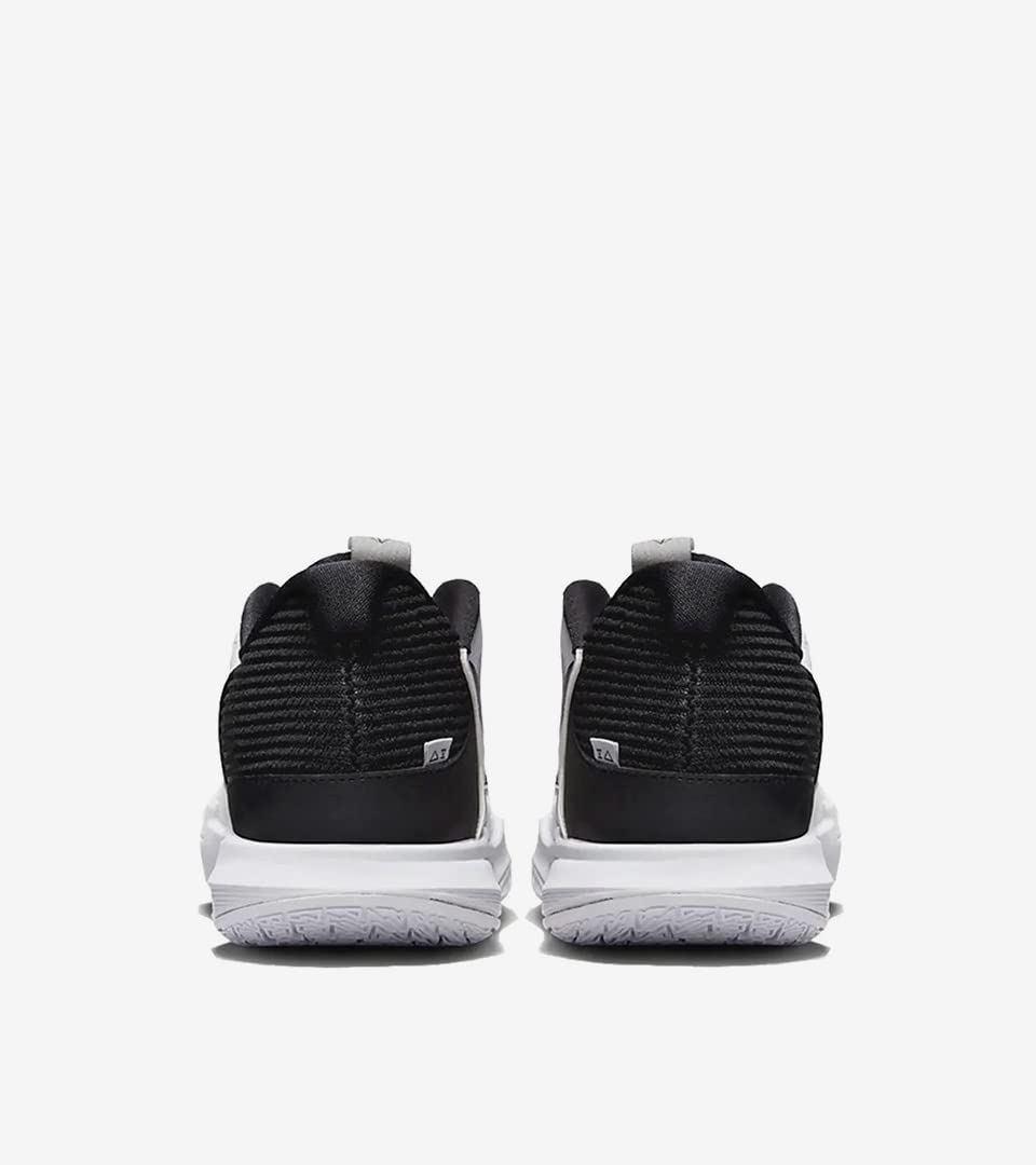 Nike Kyrie 5 Low Men's Basketball Shoes (White/White/Black, us_Footwear_Size_System, Adult, Men, Numeric, Medium, Numeric_9_Point_5)