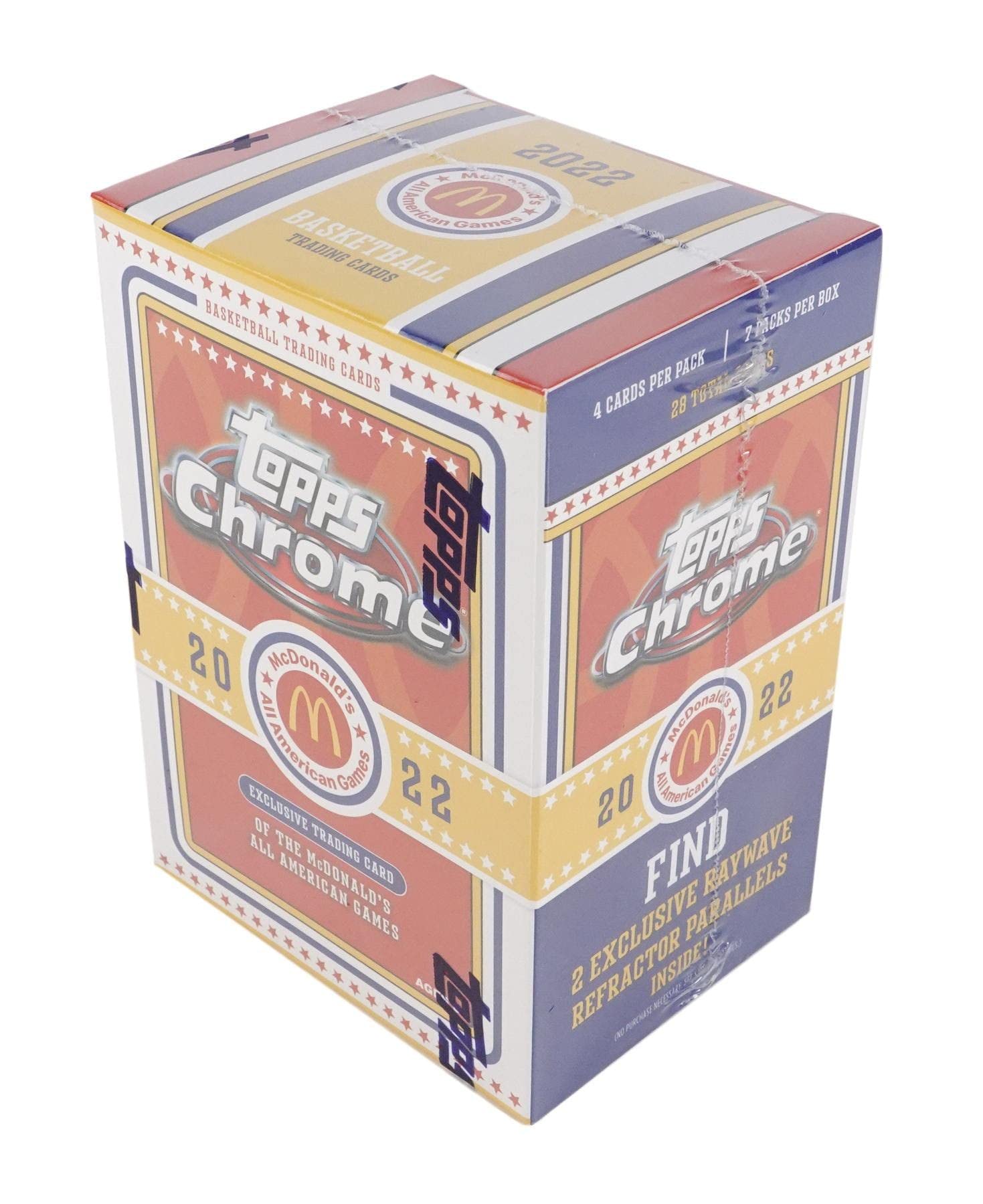 2022 McDonalds All American Chrome Basketball Value Box