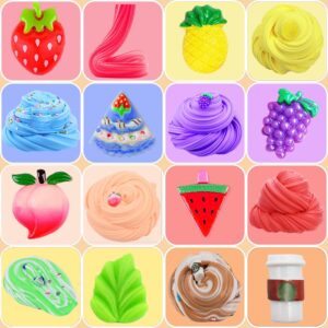 New Butter Slime 8 Pack, Scented Slime for Girls and Boys Party Favor, Birthday Gifts, Classroom, Carnival Prizes, Goodie Bag Stuffers,Soft and Non-Sticky