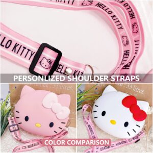 Kawaii Kitty Bag Cute Kitty Wallet Cartoon Animal Shoulder Bag Kitty Cat Purse for Girls Birthday Gifts