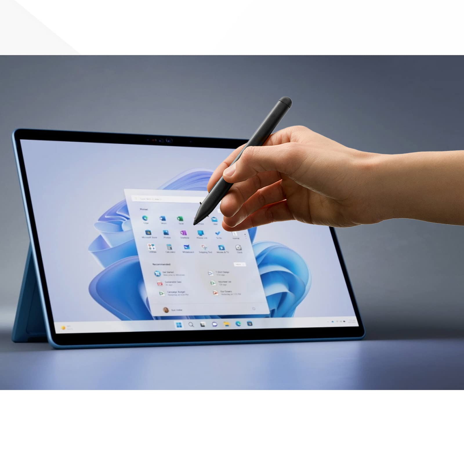 Slim Pen Compatible for Microsoft Surface Slim Pen 2 Surface Signature Keyboard,Surface Pro 10 9 8 X Duo Laptop Studio, Surface Slim Pen Compatible with Microsoft Surface Slim Pen 2 Rear Eraser