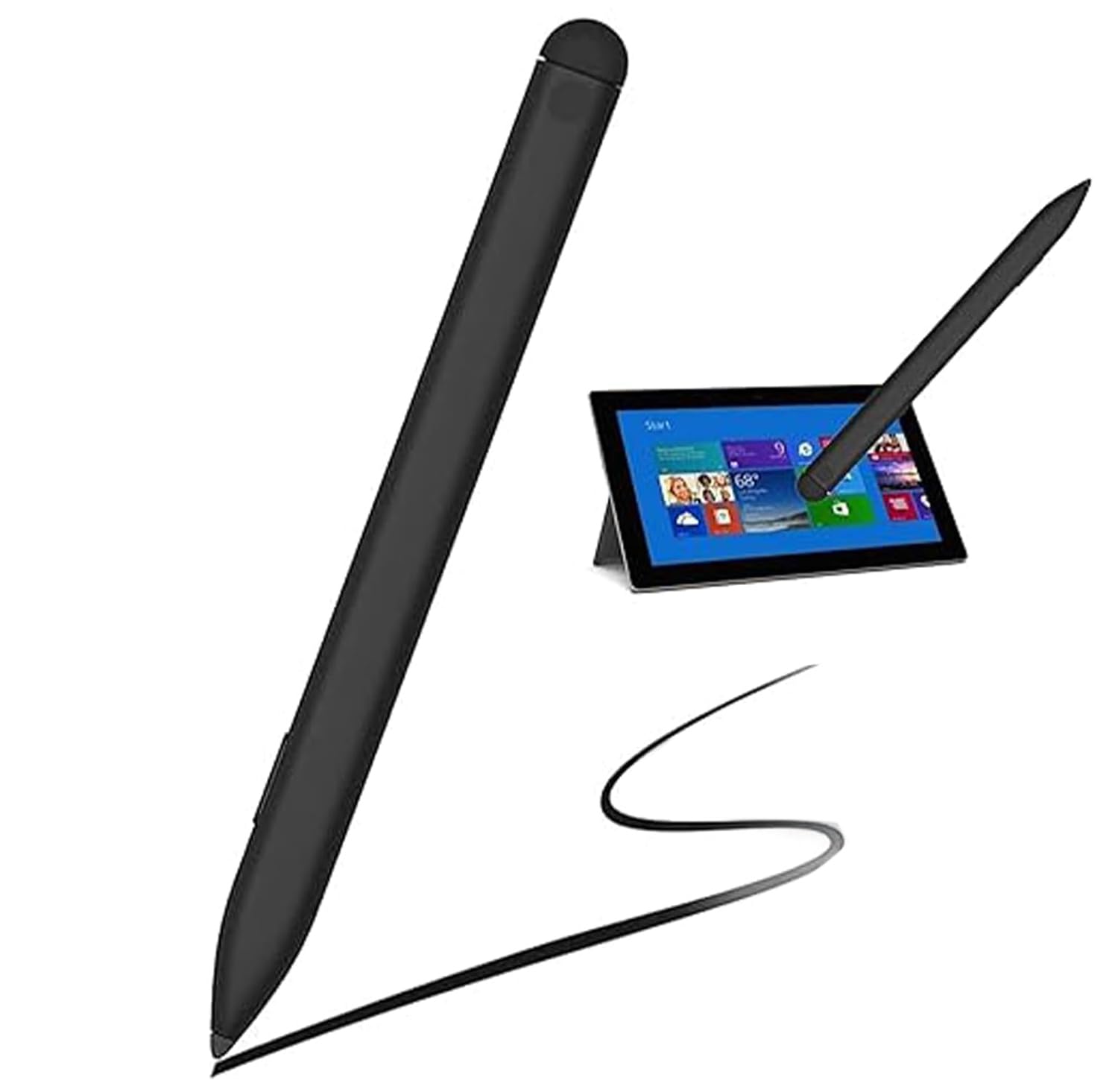 Slim Pen Compatible for Microsoft Surface Slim Pen 2 Surface Signature Keyboard,Surface Pro 10 9 8 X Duo Laptop Studio, Surface Slim Pen Compatible with Microsoft Surface Slim Pen 2 Rear Eraser