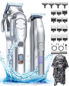 romanda clippers and trimmers set, hair clippers for men cordless,mens clippers and grooming set,barber clippers set